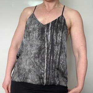 H&M Conscious Collection Racerback Sleeveless Blouse/Tank Top Style Sz 6